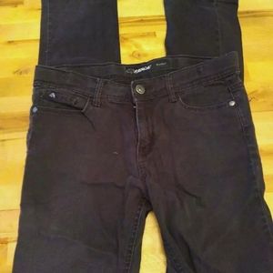 Jordache Girls Slim 16 Black Dark Jeans